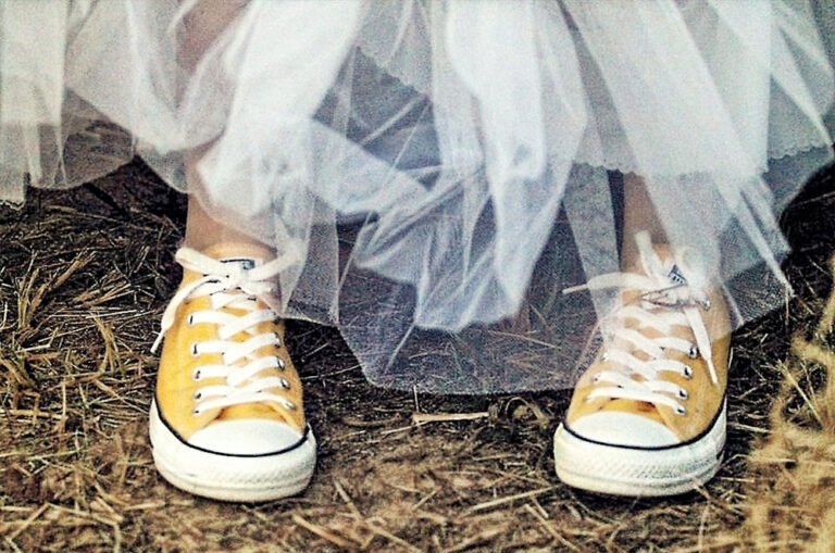Comfortable Post-Ceremony Shoes for the Bride